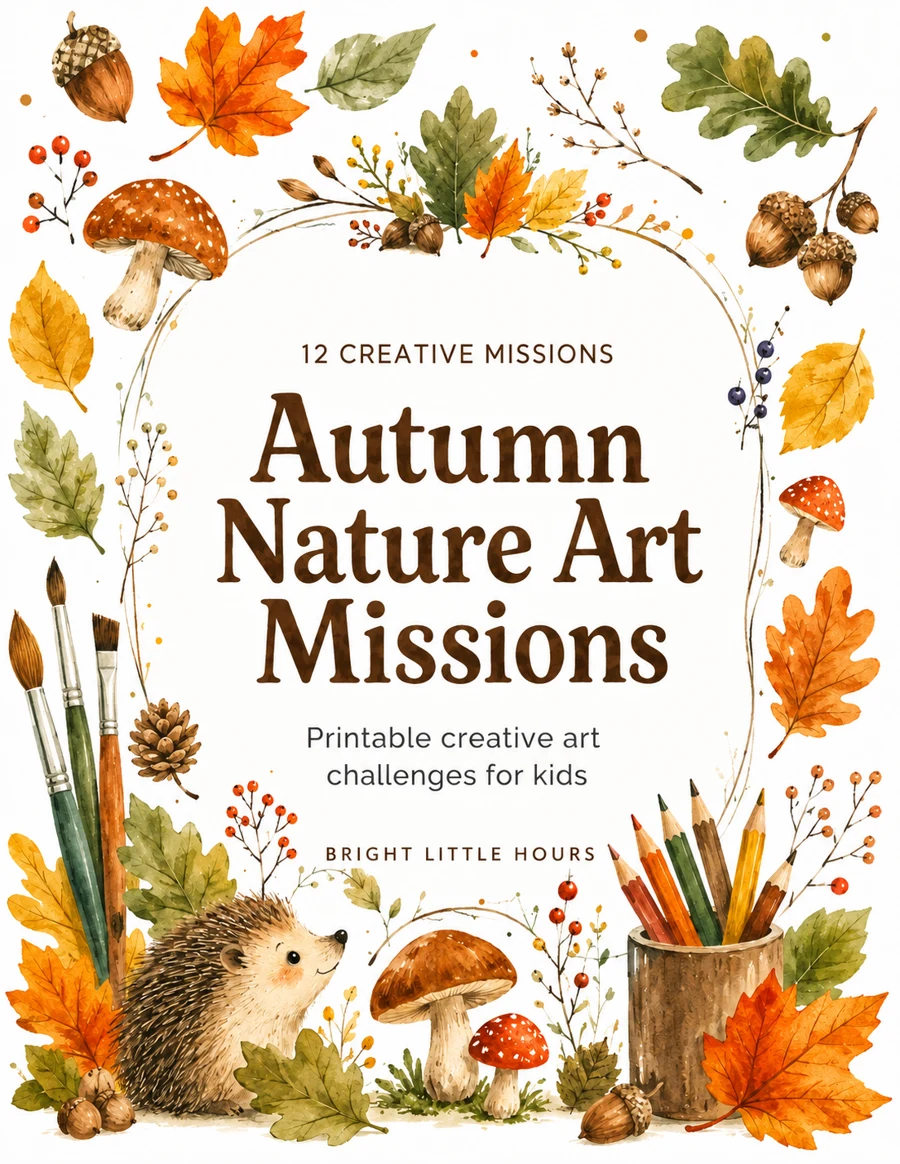 Autumn Nature Art Missions — product cover