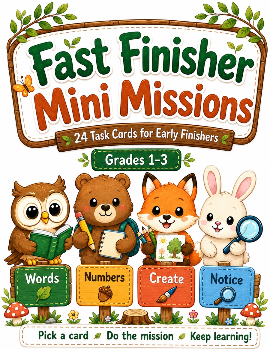 Fast Finisher Mini Missions — product cover