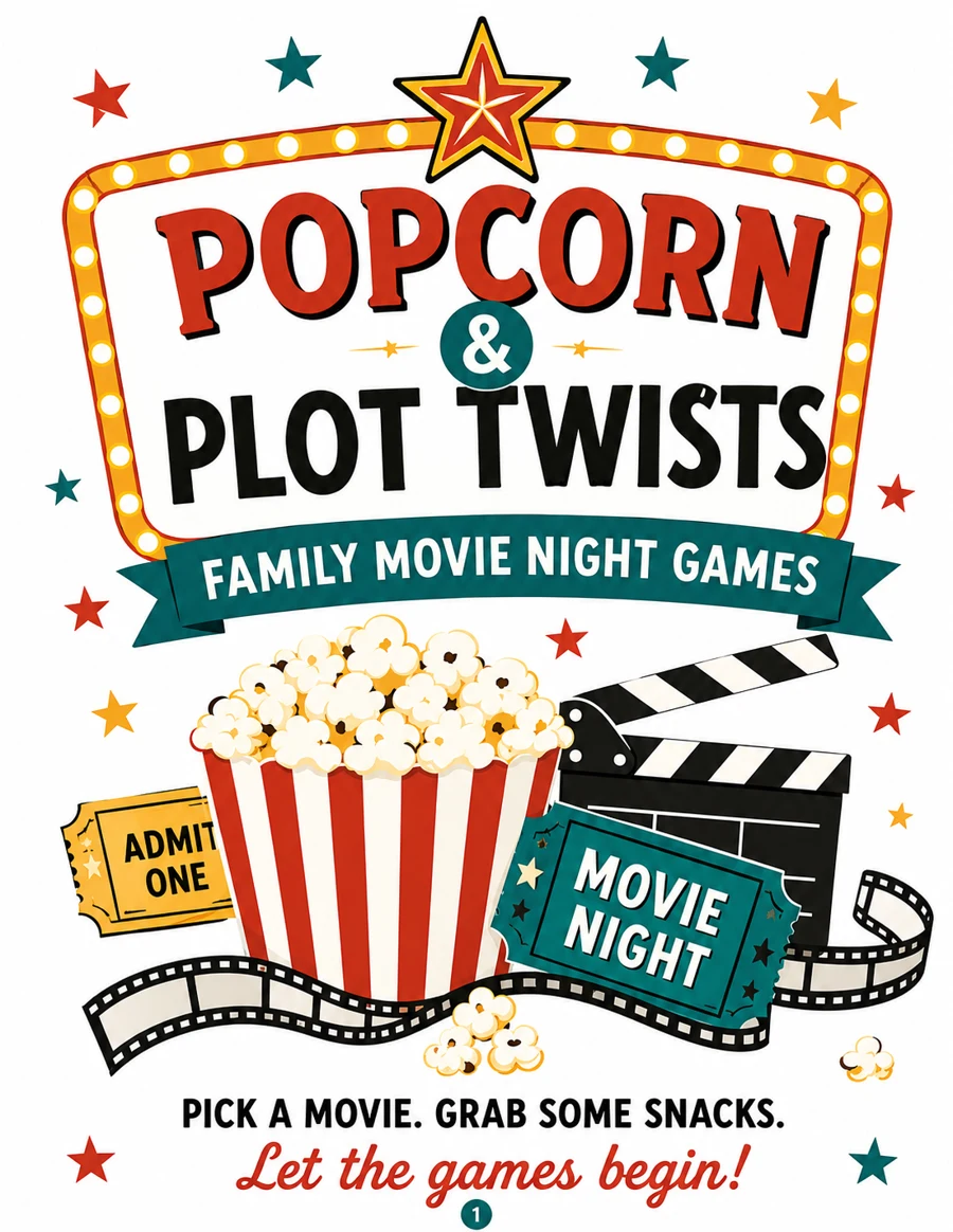 Popcorn & Plot Twists — product cover