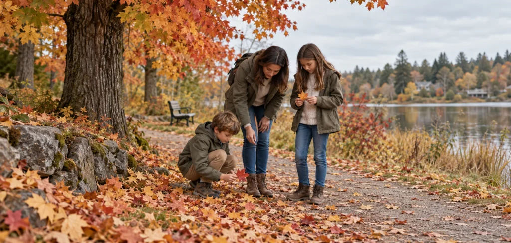 How to Make a Fall Nature Walk Fun for Kids